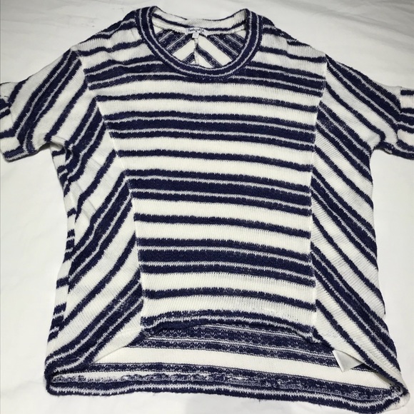 Splendid Other - Splendid white and blue striped shirt